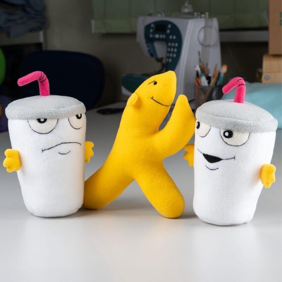 Master Shake plush - Aqua Teen Hunger Force i...