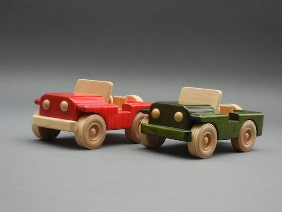 Wooden Toy Jeep...