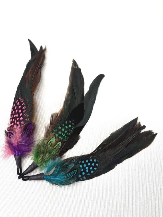 Kitty Kolors Feather Cat Teaser Toy Attachmen...