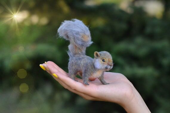 Custom order for Teresa – needle felted bab...