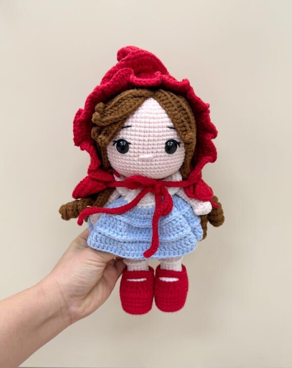 Crochet Doll: Handmade Amigurumi Soft Plush...