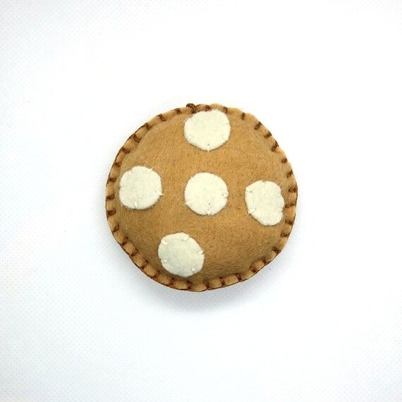 White Chocolate Chip Cookie Catnip Cat Toy Ha...