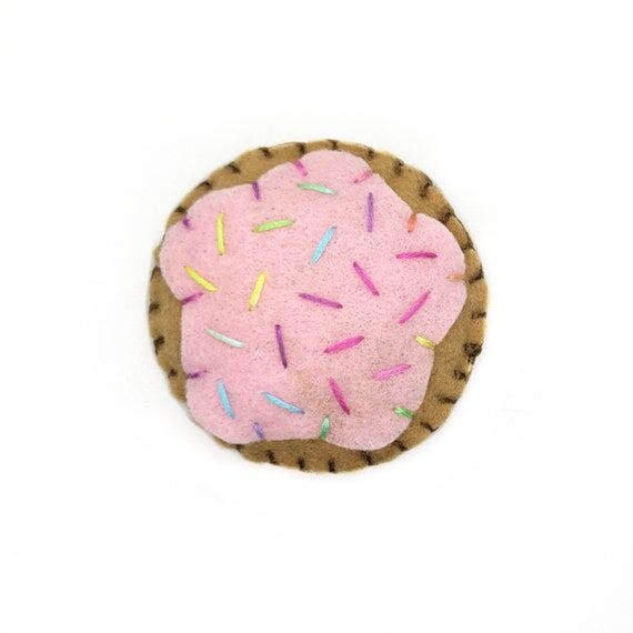 Strawberry Iced Sprinkle Cookie Catnip Cat To...