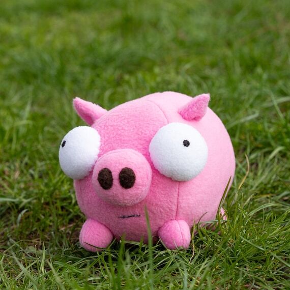 Piggy Plush, Invader Zim Inspired, GIR’s Pi...