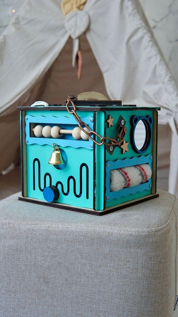 Montessori Activity Cube, Montessori Activity...