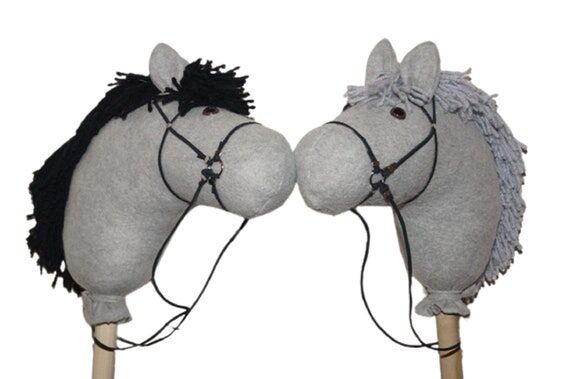 Gray Stick Horse...