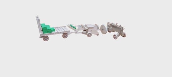 Wooden Toy Baling Set...