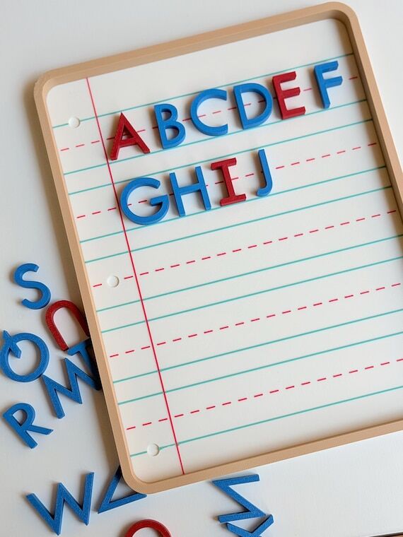 Learning Lines™ Tray | Montessori Alphabet ...