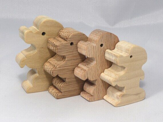 Wooden Toy Poodle Unfinished Cutout American ...