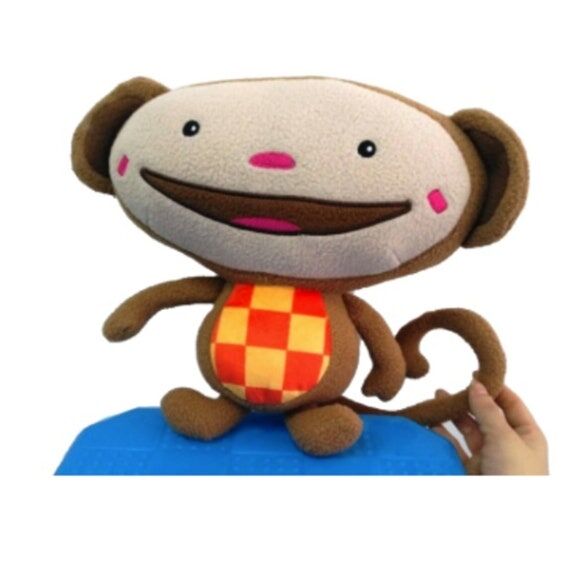 Oliver Brown Monkey Baby TV Inspired Soft Plu...