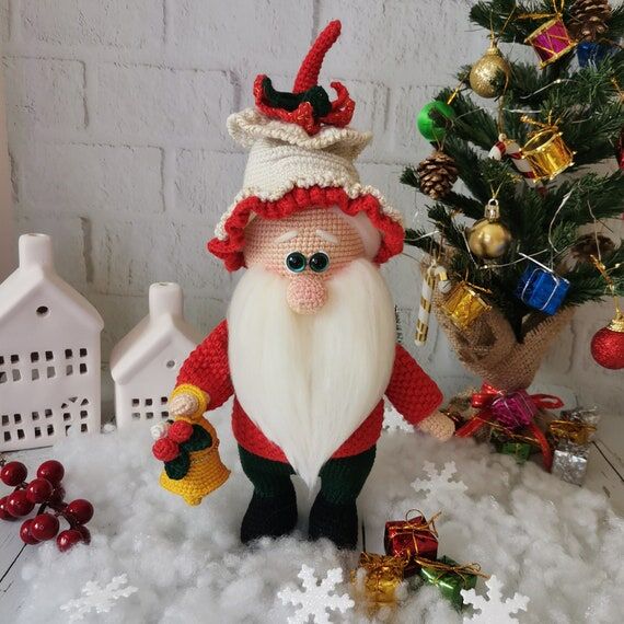 Amigurumi Doll | Gnome Alex Dwarf Doll by Pol...