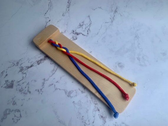 Braiding Board, Montessori Supplies, Learning...