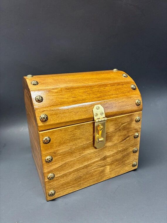 Wooden Treasure Chest...