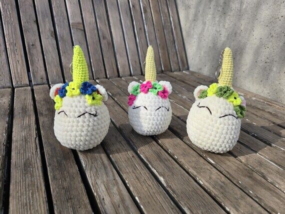 Unicorn egg keychain...