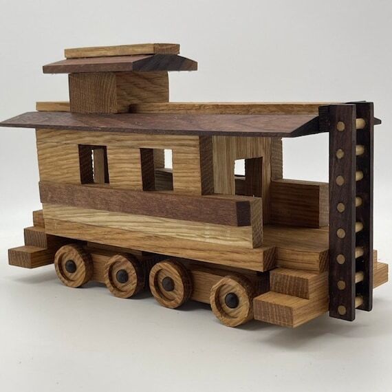 Caboose | Eco Friendly Toys | Wooden Train | ...