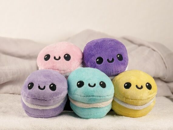 Cookie Sandwich Handmade Minky Plushie - Hand...