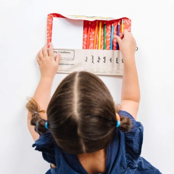 Colored Pencil Organizer Home School Supplies...