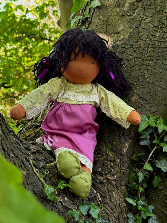 Mila - Waldorf Doll – Natural Cotton, Wool ...