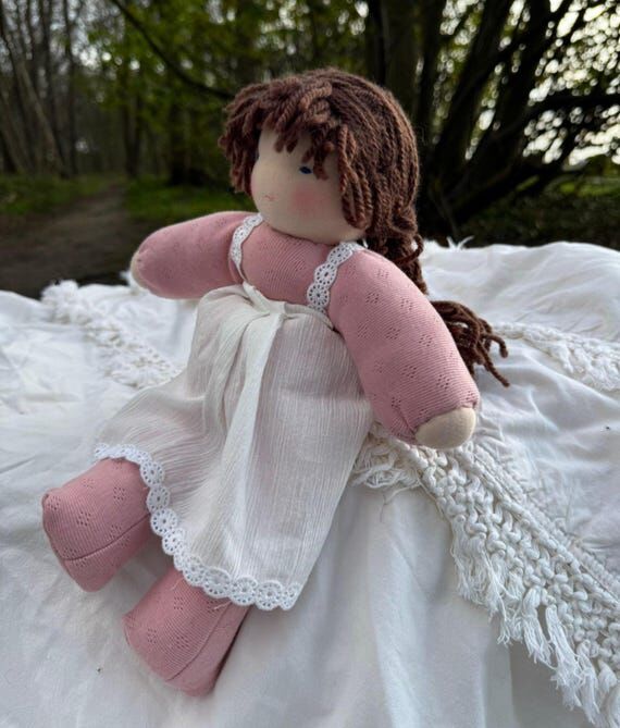 Alice - Handmade Waldorf Doll – 35cm Soft C...