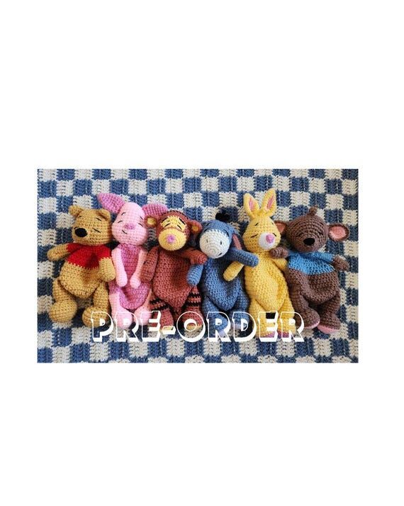 Mini Woodland Friends –Bear, Pig, Tiger, Do...