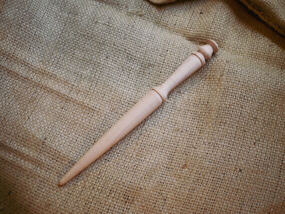 Scottish Spurtle Cherry Wood Woodturned...