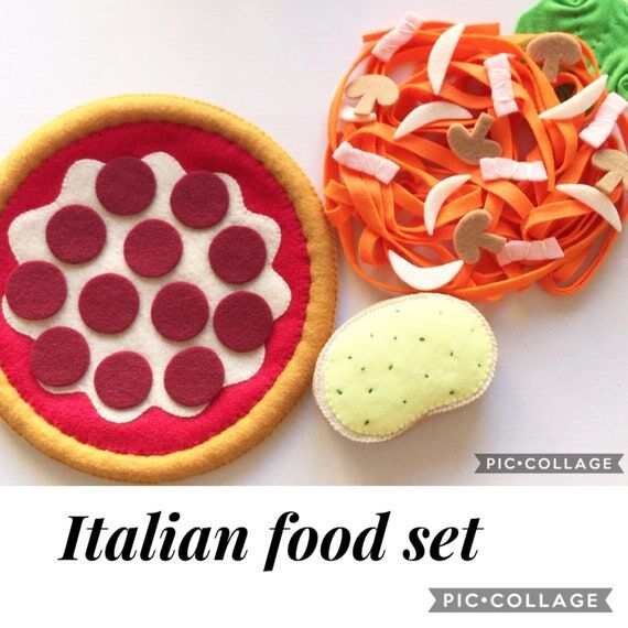 Etsy Pretend felt food play food Birthday gi...