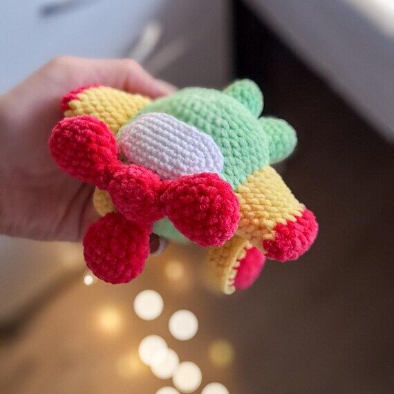 First Flight Gift Personalized Crochet Airpla...