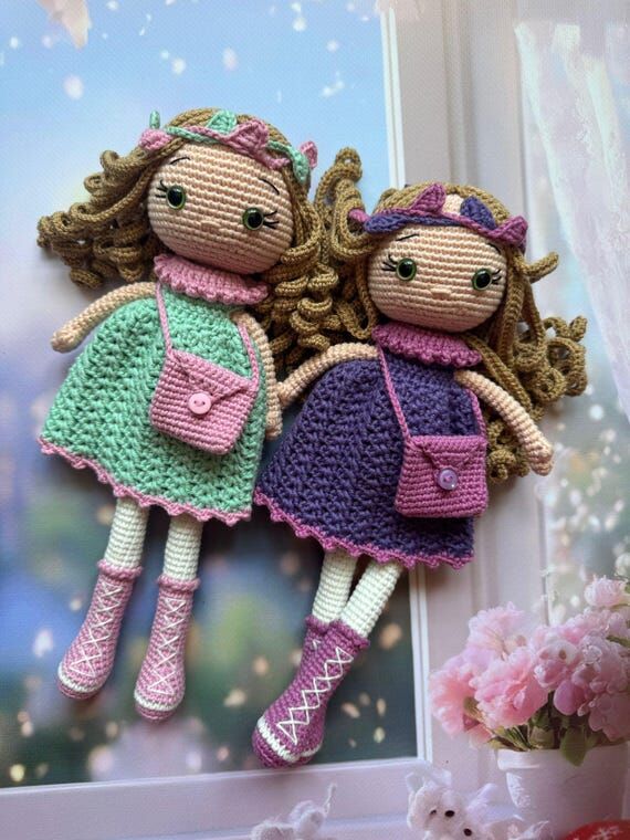 Handmade Crochet Doll: Soft Amigurumi Gift fo...