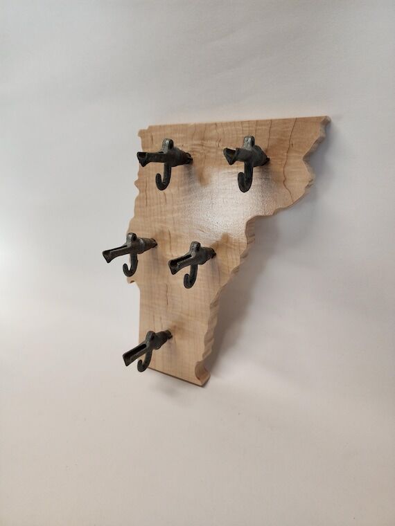 Vermont Maple Sap Tap Keychain Rack...