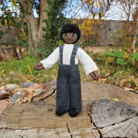 Custom Dollhouse Dad Doll - Waldorf Dolls Hou...