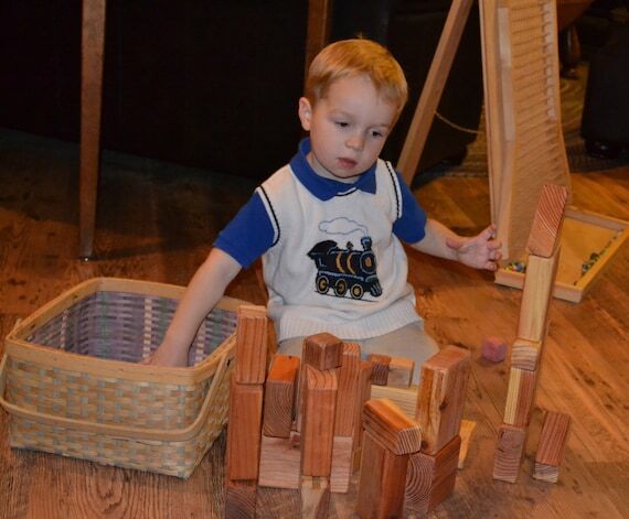 Tough Blocks, Redwood, Heirloom, Handmade, Bl...