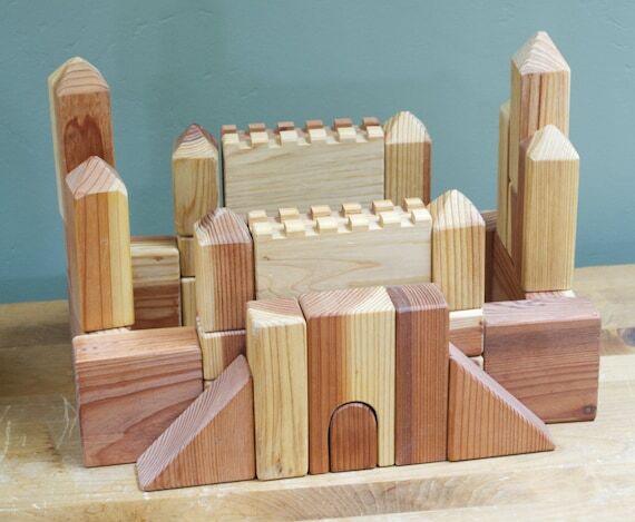 Temple Blocks, Redwood Blocks, Heirloom Block...