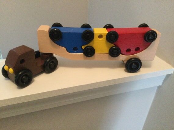 Wooden Car Carrier...
