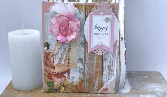 Luxury Shabby Chic Handmade Floral Any Age Bi...