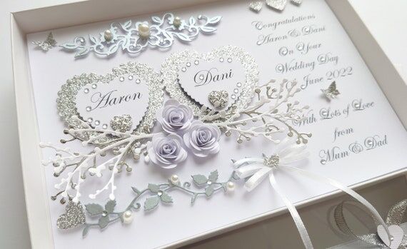Handmade Personalized Luxury 3D Wedding Card/...