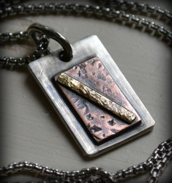 Bowling Necklace - Spare Time - Silver, Coppe...