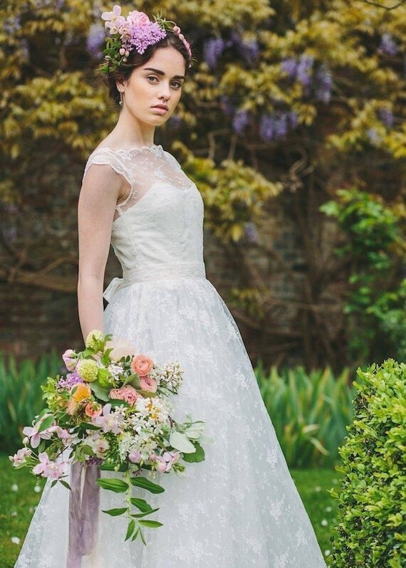 DONIKA - Romantic ball gown wedding dress in ...