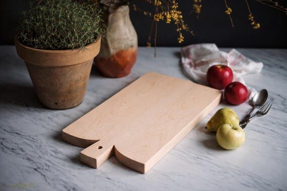 Non-Toxic Wood Cutting Board - Antique Style/...