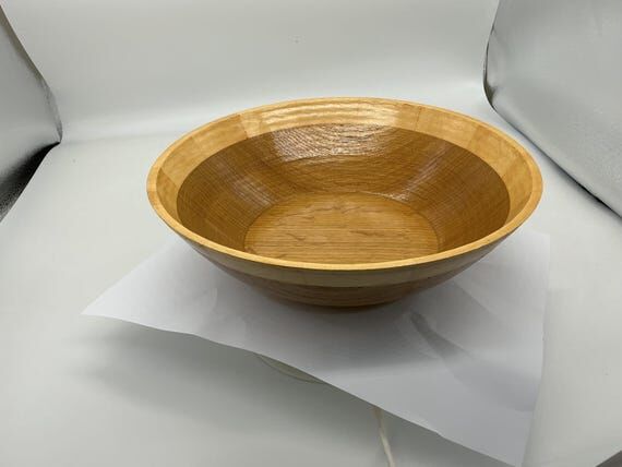 Bowl , made from oak and sycamore...
