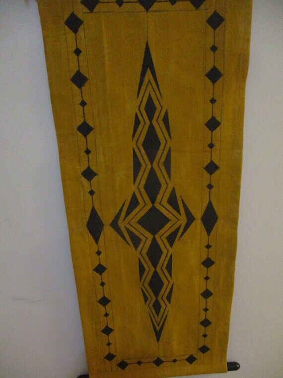 Handmade tribal styled wall hanging - paint o...