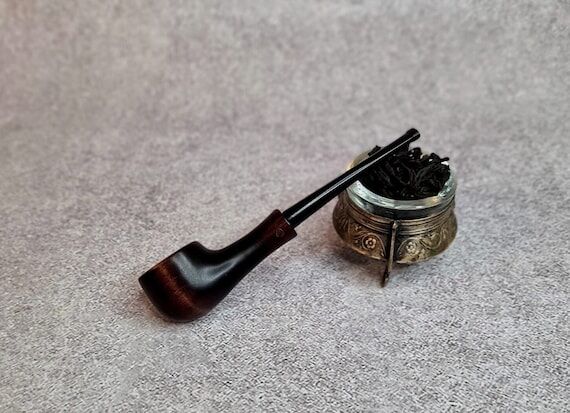 Mini smoking pipe 4.3 inch Wooden pipe Wood t...