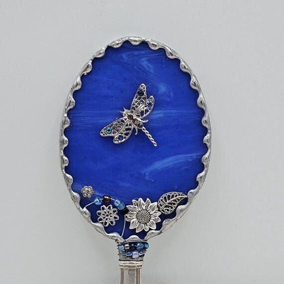 mirror with handle, Dragonfly mirror...