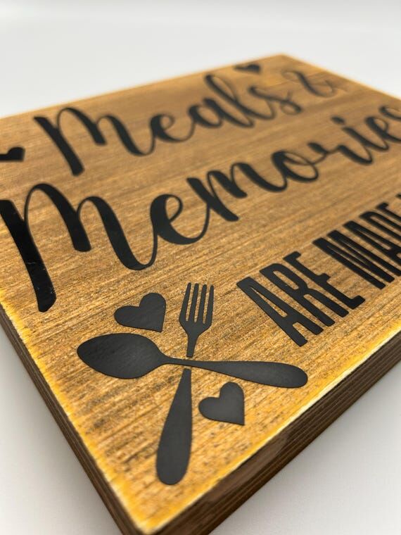 Handmade Wood Block Sign: Farmhouse Verse, Ho...