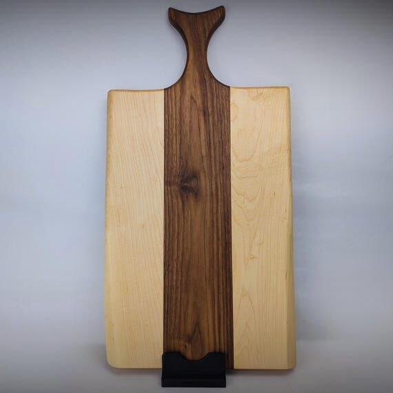 Live Edge Maple and Walnut Charcuterie Board ...