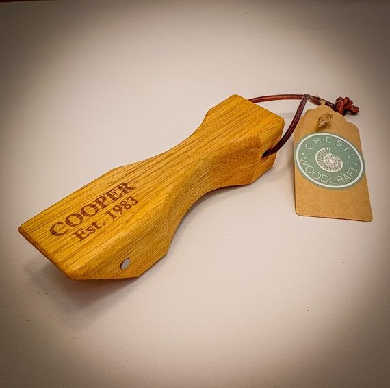 Personalised Traditional Oak Beer Bottle Open...