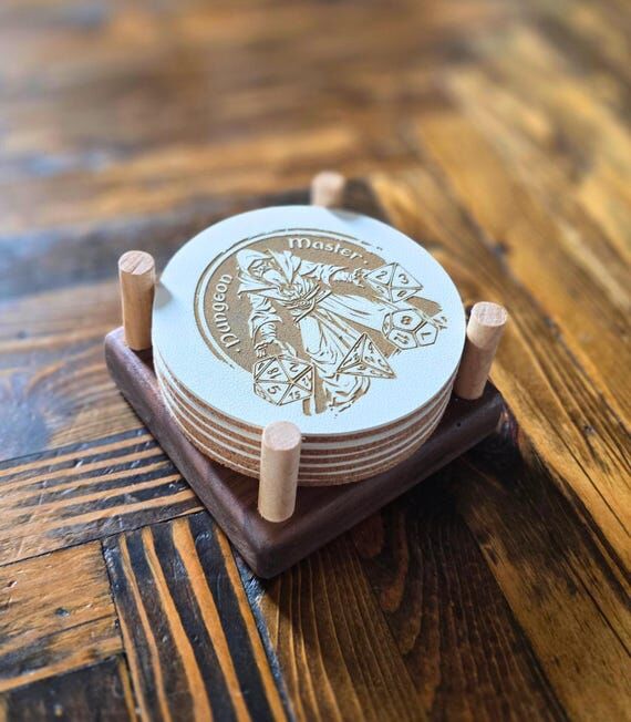 D&D Character Class Coasters – Personalized...