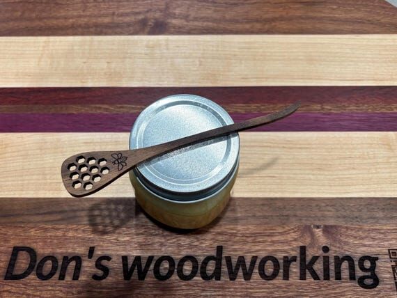 Walnut Honey Spoon coffee and tea spoon...