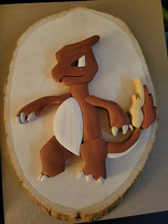 Fire type, Lizard, 2nd evolution, 1st gen....