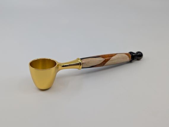 Handmade coffee scoop...