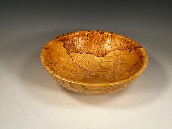 Salad Bowl; Spalted Ash Salad Bowl...